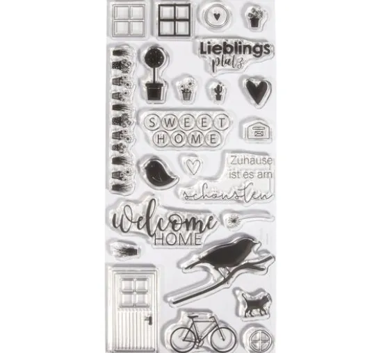 Clear Stamps "Welcome Home"
