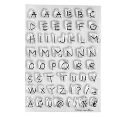 Clear Stempel-Set "Alphabet"