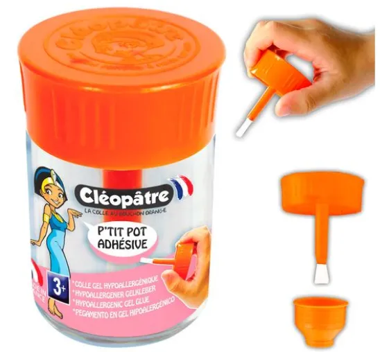 Cléopatre Adhésive Hypoallergener Kleber mit Pinsel