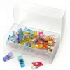 Clover Stoffklammern "Wonder Clips", 50 Stück, farbig sortiert, in Kunststoffbox