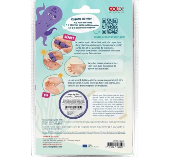 Colop Cleany Stamp Handwaschstempel