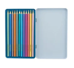 Colorful Moments Designdose mit Buntstiften - Pastellträume