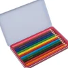 Colorful World Designdose mit 12 Premium-Buntstiften