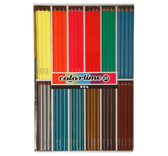 Colortime Buntstifte "Metallic & Neon", Mine 3 mm