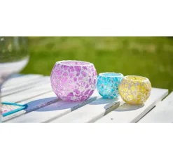 Crackle Mosaik Platte