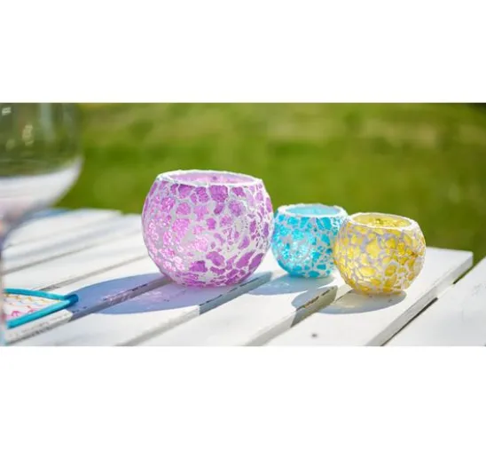 Crackle Mosaik Platte