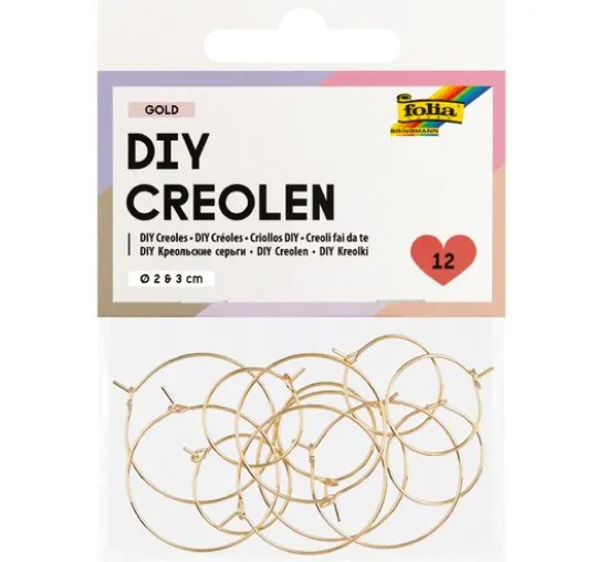 Creolen, 12 Stück