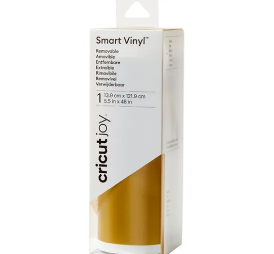 Cricut Joy Selbstklebende Vinylfolie - Matt "Smart Vinyl - Removable", 13,9 x 12