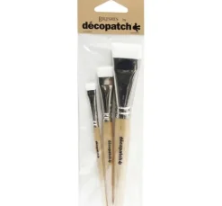 Décopatch Nylonpinsel, 3er Set