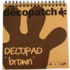 Décopatch Papierblock "Decopad Brown"