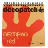 Décopatch Papierblock "Decopad Red"