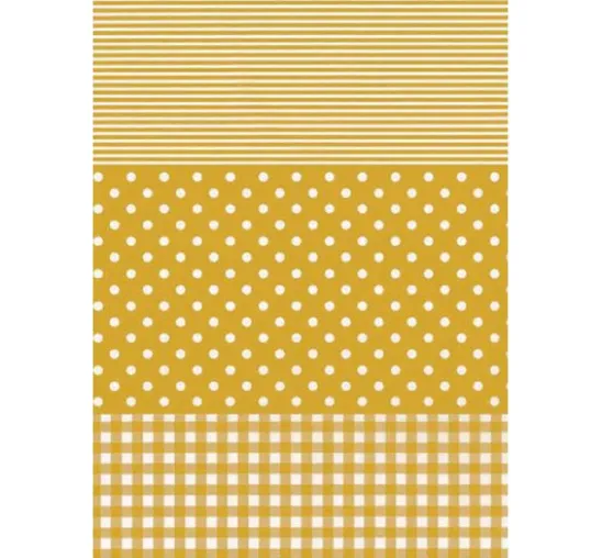 Décopatch-Papier "Dotty-Gold"