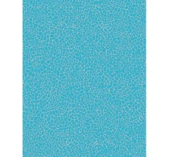 Décopatch-Papier "Facetten-Hellblau"