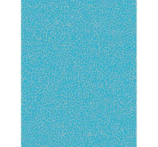 Décopatch-Papier "Facetten-Hellblau"
