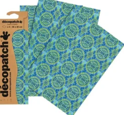 Décopatch-Papier "Mandala Blau"