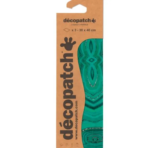 Décopatch-Papier "Marmor-Ocean"
