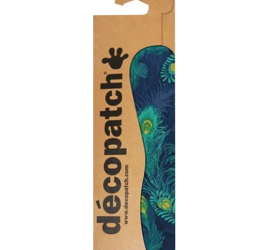 Décopatch-Papier "Pfauenfedern",