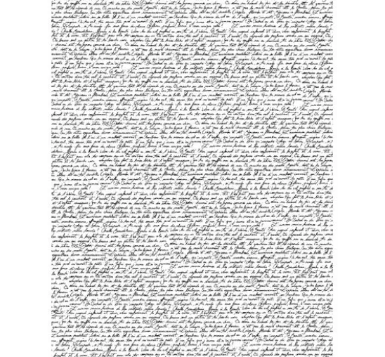 Décopatch-Papier "Schrift"