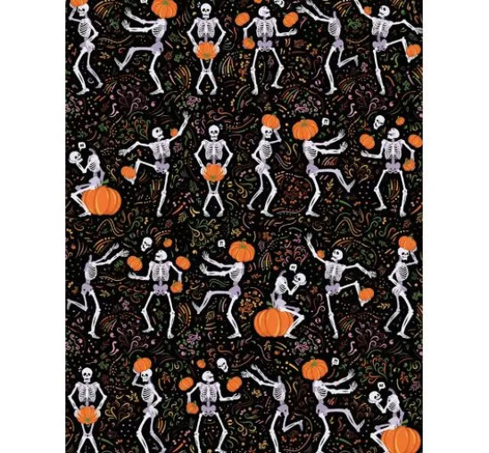 Décopatch Pocket Hot-Foil Collection Mix and Patch "Halloween Skelette"