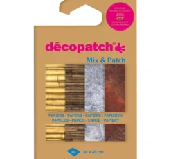 Décopatch Pocket Mix and Patch "Natural Materials"