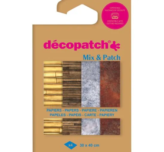 Décopatch Pocket Mix and Patch "Natural Materials"