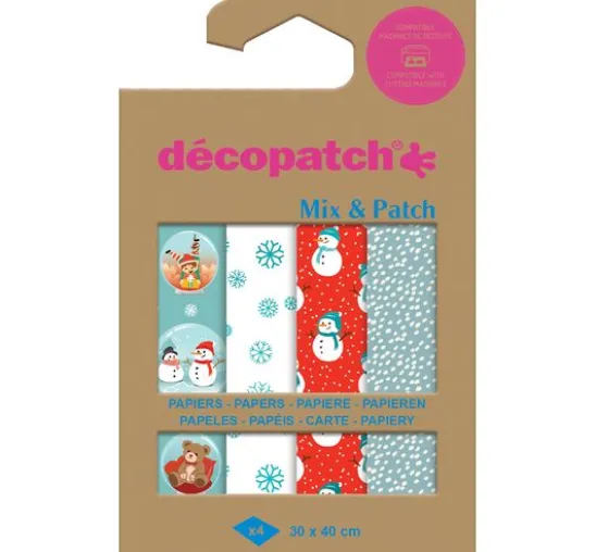 Décopatch Pocket Mix and Patch "Winter"