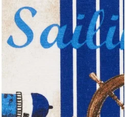 Dekostoff Leinenoptik "Sailing"