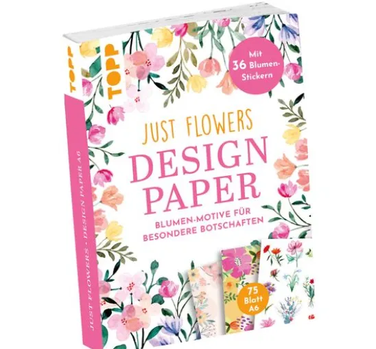 Design Paper "Just Flowers"