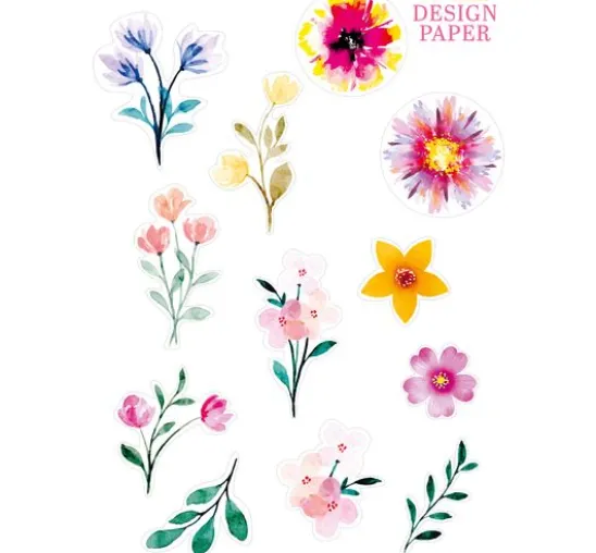 Design Paper "Just Flowers"