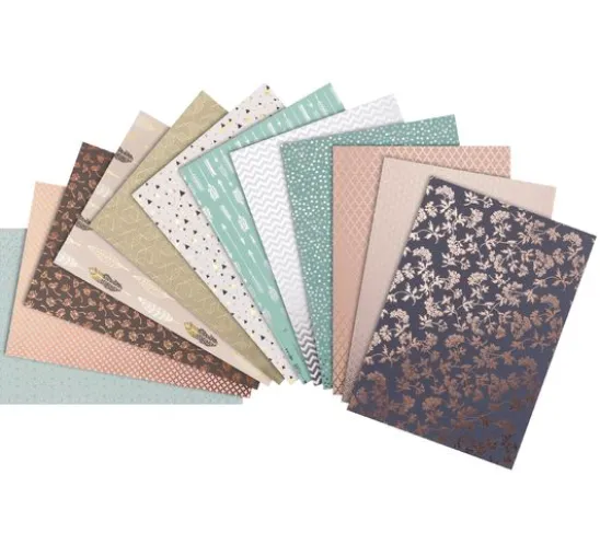 Designpapierblock "Hot Foil"
