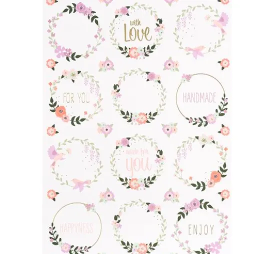 Designpapierblock "Sweet Paper Crush Hotfoil & Glitter"
