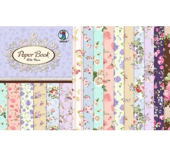 Designpapier-Set "Blumenpracht"
