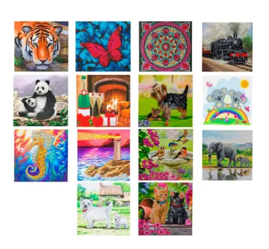 Diamond Painting "Crystal Art Card"