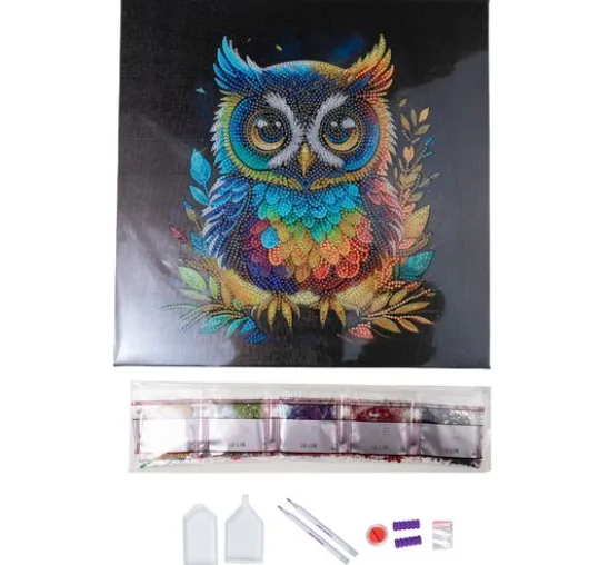 Diamond Painting "Crystal Art Kit", 30 x 30 cm