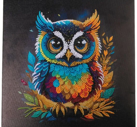 Diamond Painting "Crystal Art Kit", 30 x 30 cm
