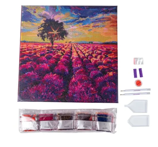 Diamond Painting "Crystal Art Kit", 30 x 30 cm