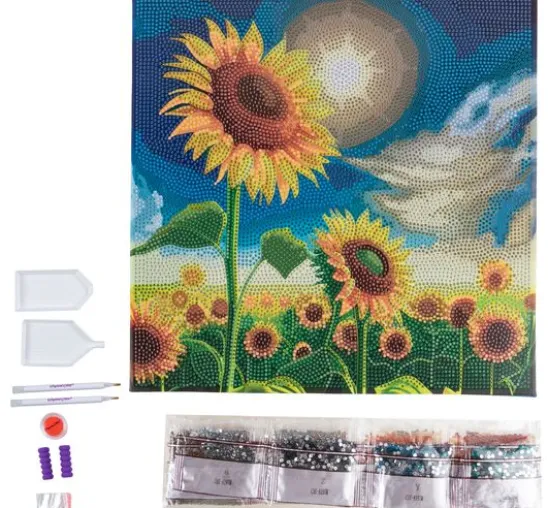 Diamond Painting "Crystal Art Kit", 30 x 30 cm