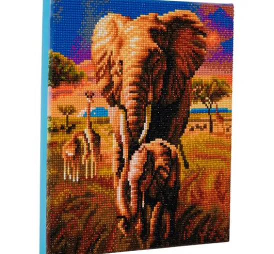 Diamond Painting "Crystal Art Kit", 30 x 30 cm