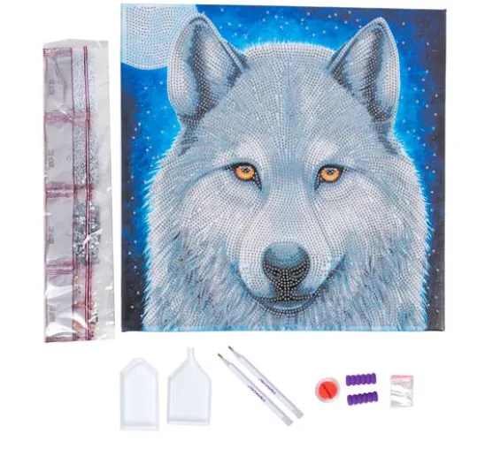 Diamond Painting "Crystal Art Kit", 30 x 30 cm