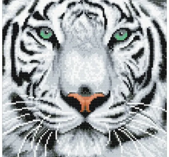 Diamond Painting "Crystal Art Kit", 30 x 30 cm