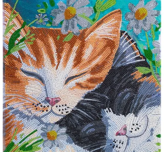 Diamond Painting "Crystal Art Kit", 30 x 30 cm