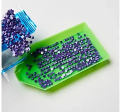Diamond Painting Set "Funkelnder Blumenkranz"