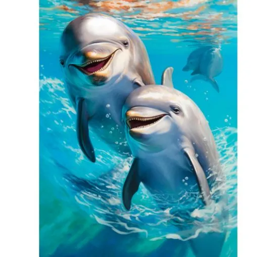 Diamond Painting Set, 30 x 40 cm