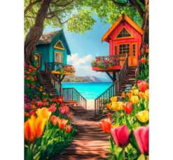Diamond Painting Set, 30 x 40 cm
