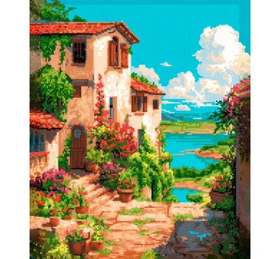 Diamond Painting Set, 40 x 50 cm