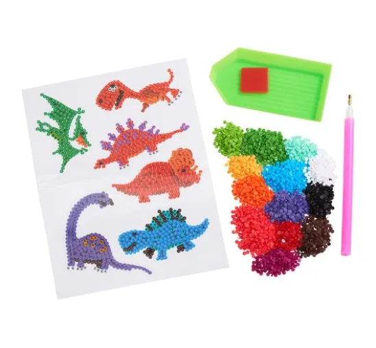 Diamond Painting Sticker Bastelset "Dinos"