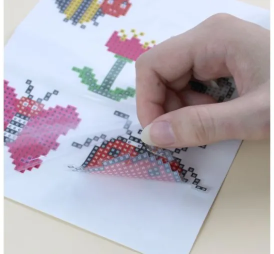 Diamond Painting Sticker Bastelset "Dinos"