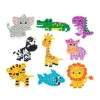 Diamond Painting Sticker Bastelset "Zootiere"