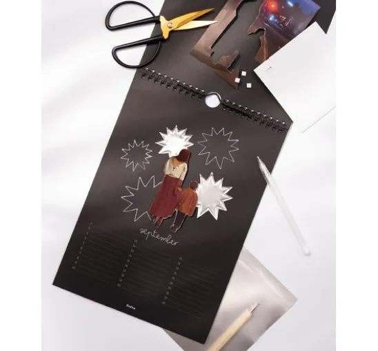 DIY Fotokalender "Black"