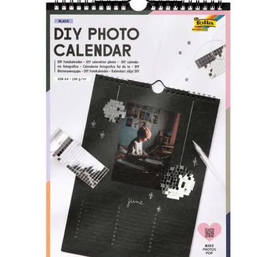 DIY Fotokalender "Black"